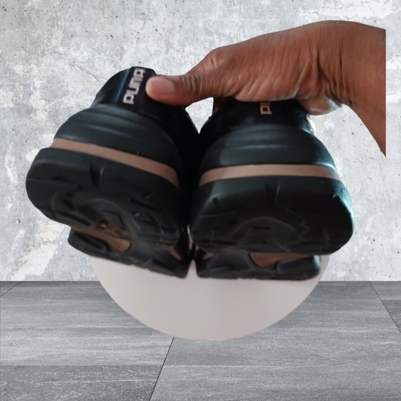 Puma Thunder Electric Sneakers Rose Gold Black Size 9 - Picture 6 of 15